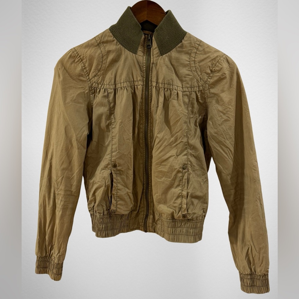 FOREVER 21 • Tan Bomber Jacket
